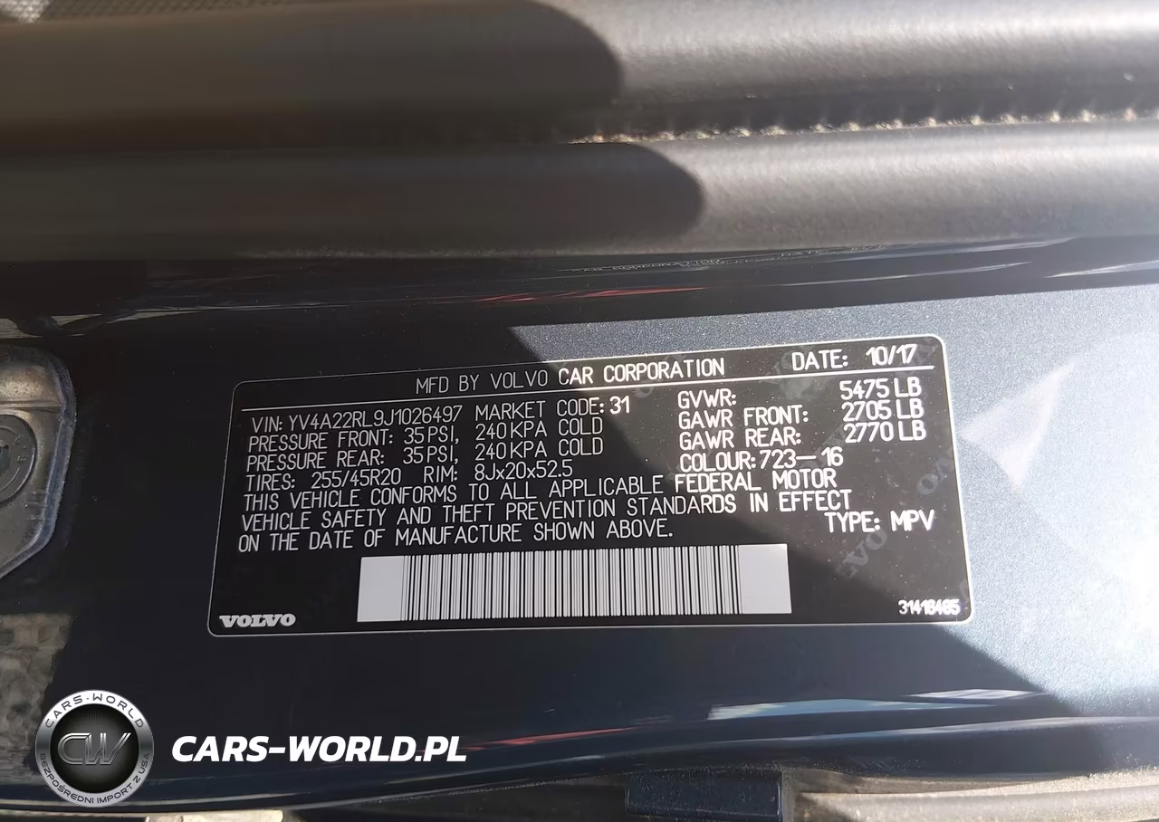 2018 Volvo Xc60 T6 Inscription VIN:YV4A22RL9J1026497 - 9