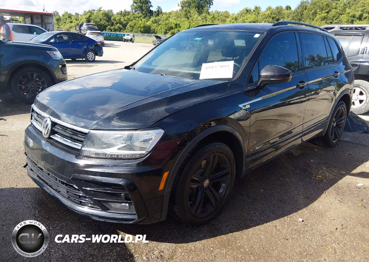 2019 Volkswagen Tiguan 2.0T Se-2.0T Sel-2.0T Sel R-Line-2.0T Sel R-Line Black VIN:3VV3B7AX3KM134787 - 2