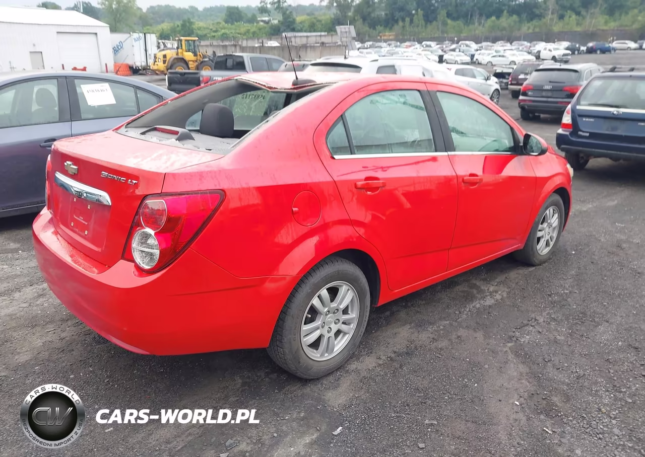 2015 Chevrolet Sonic Lt Auto VIN:1G1JC5SH9F4173750 - 4