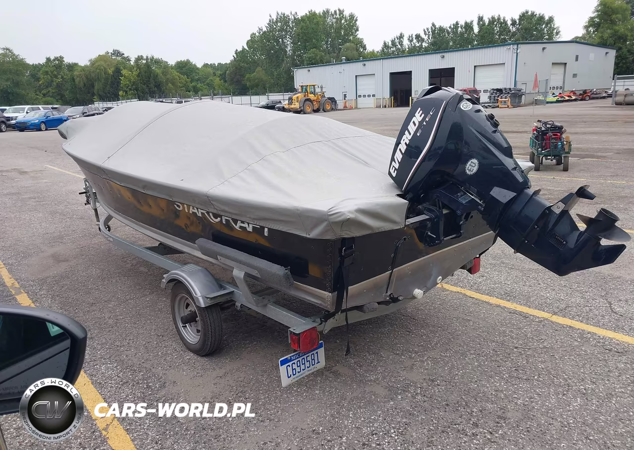 2010 Starcraft 16Ft Boat W- Trailer VIN:STR22635C910 - 3