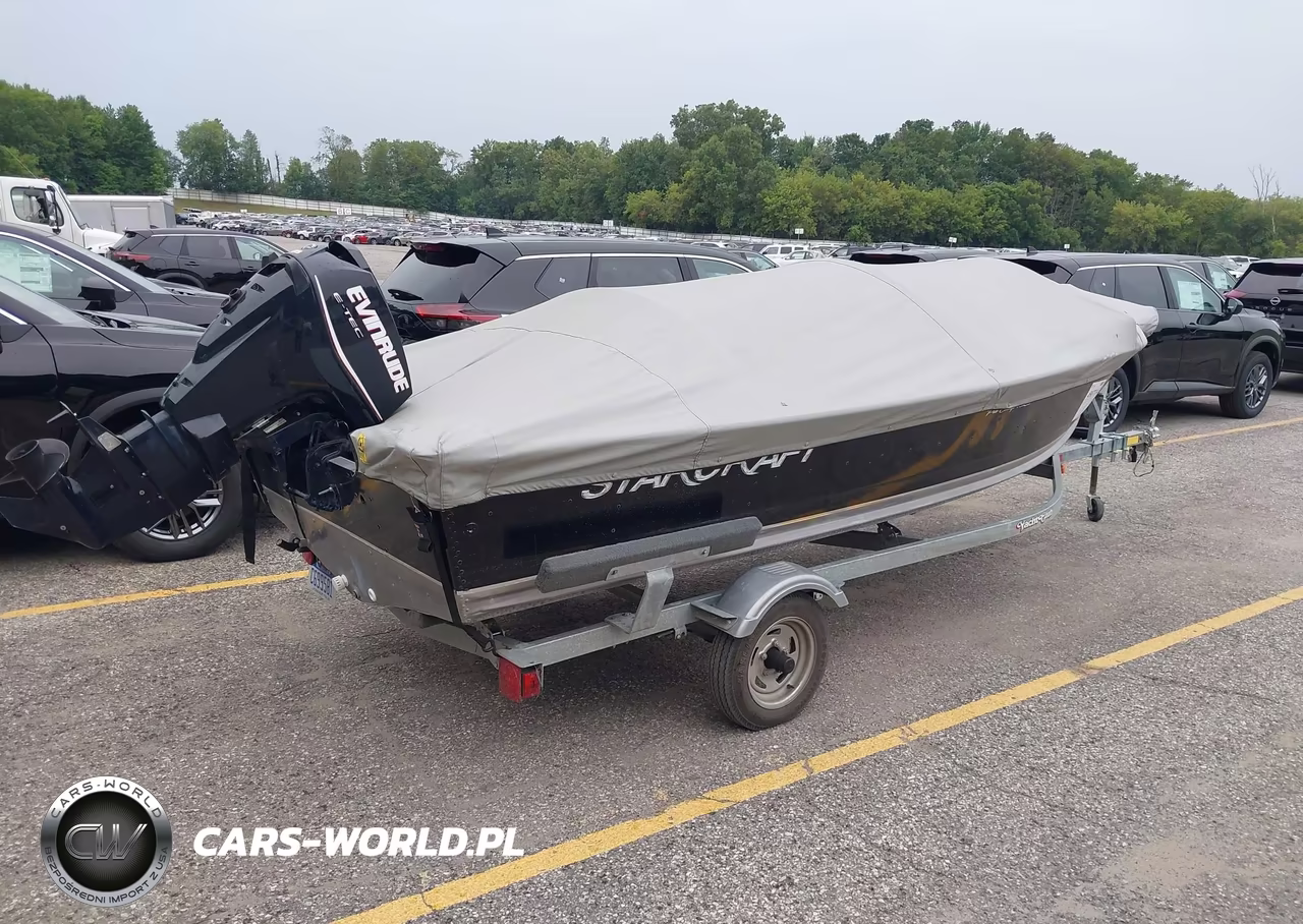 2010 Starcraft 16Ft Boat W- Trailer VIN:STR22635C910 - 4