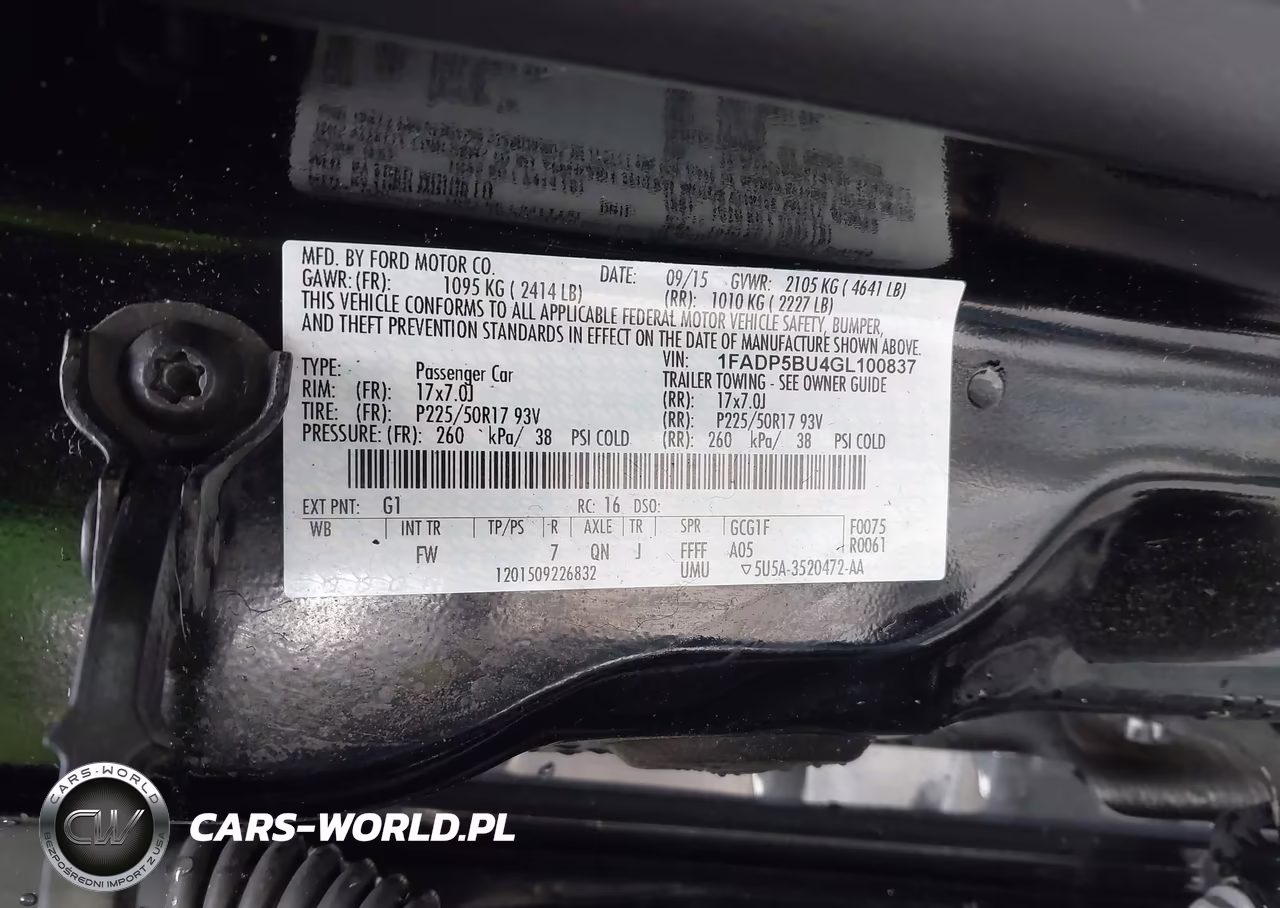 2016 Ford C-Max Hybrid Sel VIN:1FADP5BU4GL100837 - 9
