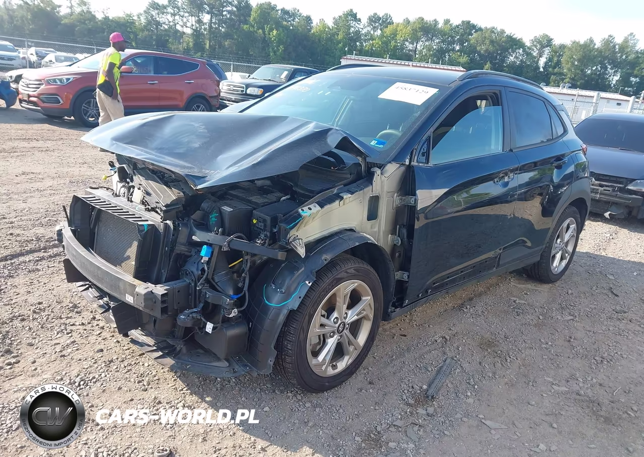 2023 Hyundai Kona Sel VIN:KM8K6CAB3PU988107 - 2