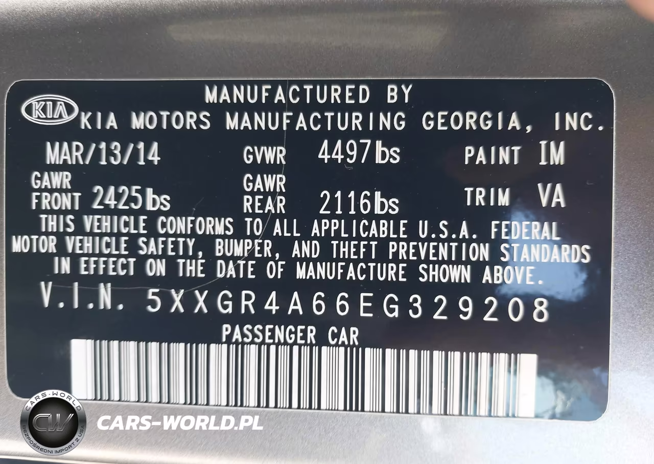 2014 Kia Optima Sx Turbo VIN:5XXGR4A66EG329208 - 9