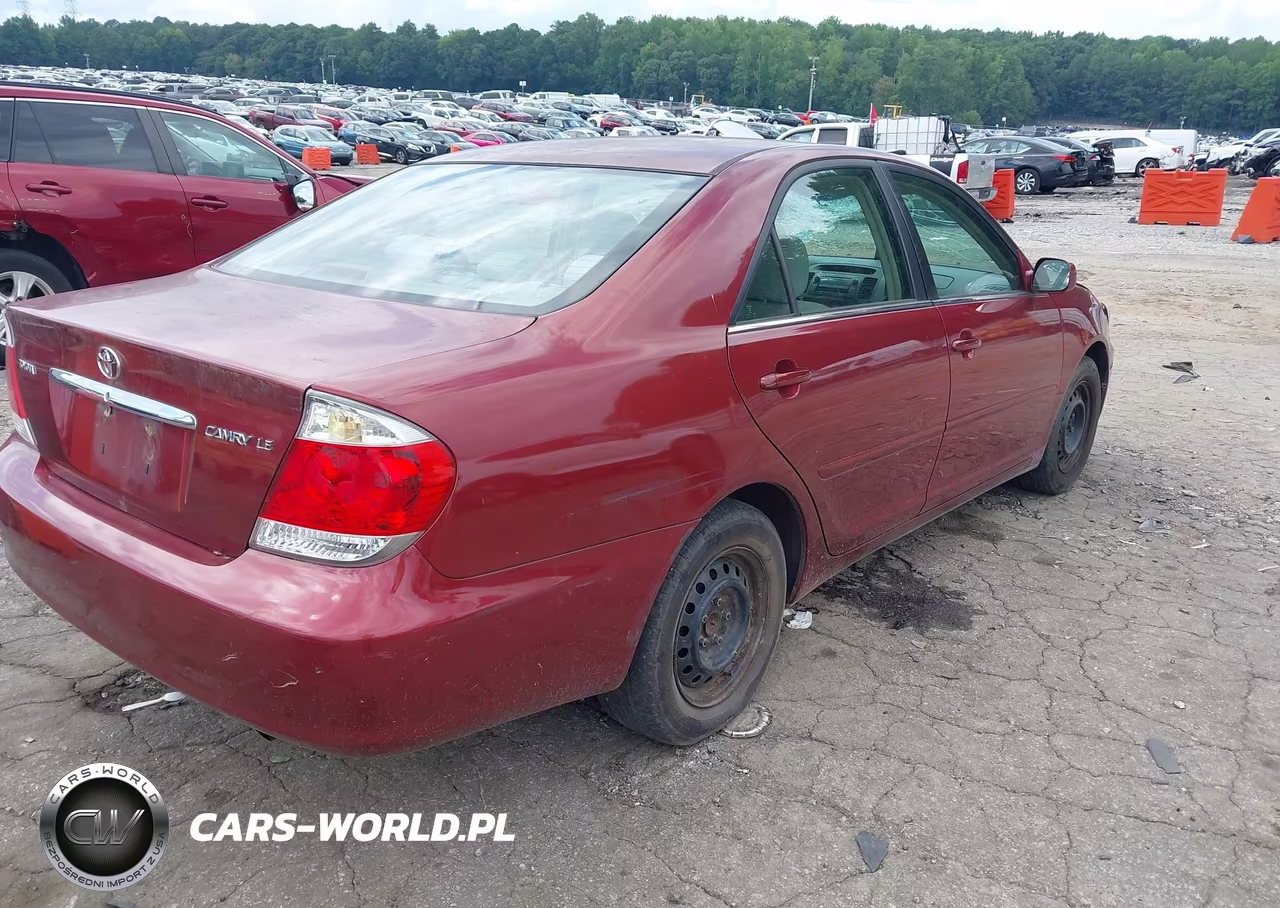 2006 Toyota Camry Le VIN:4T1BE32K66U136253 - 4