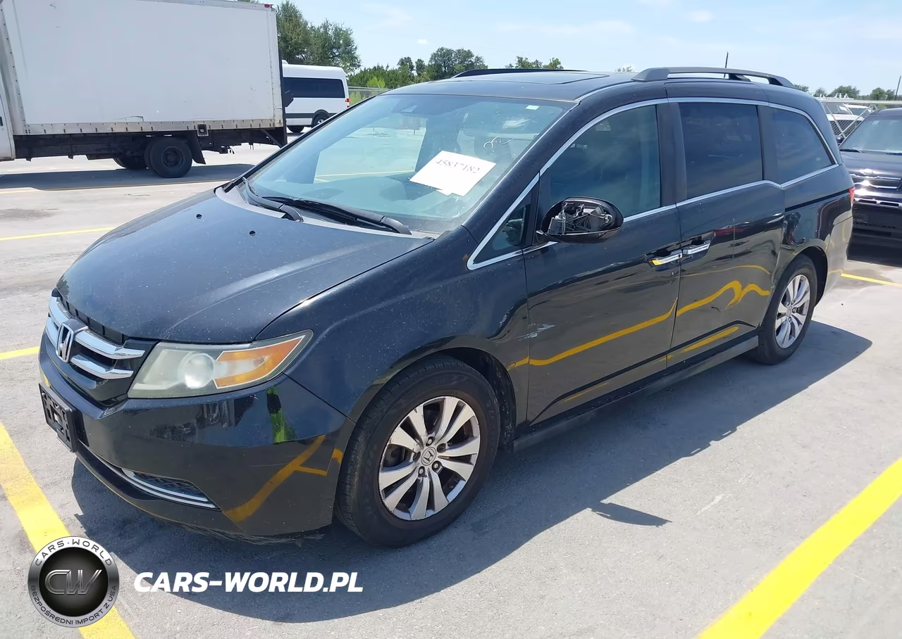 2014 Honda Odyssey Ex-L VIN:5FNRL5H63EB068452 - 2