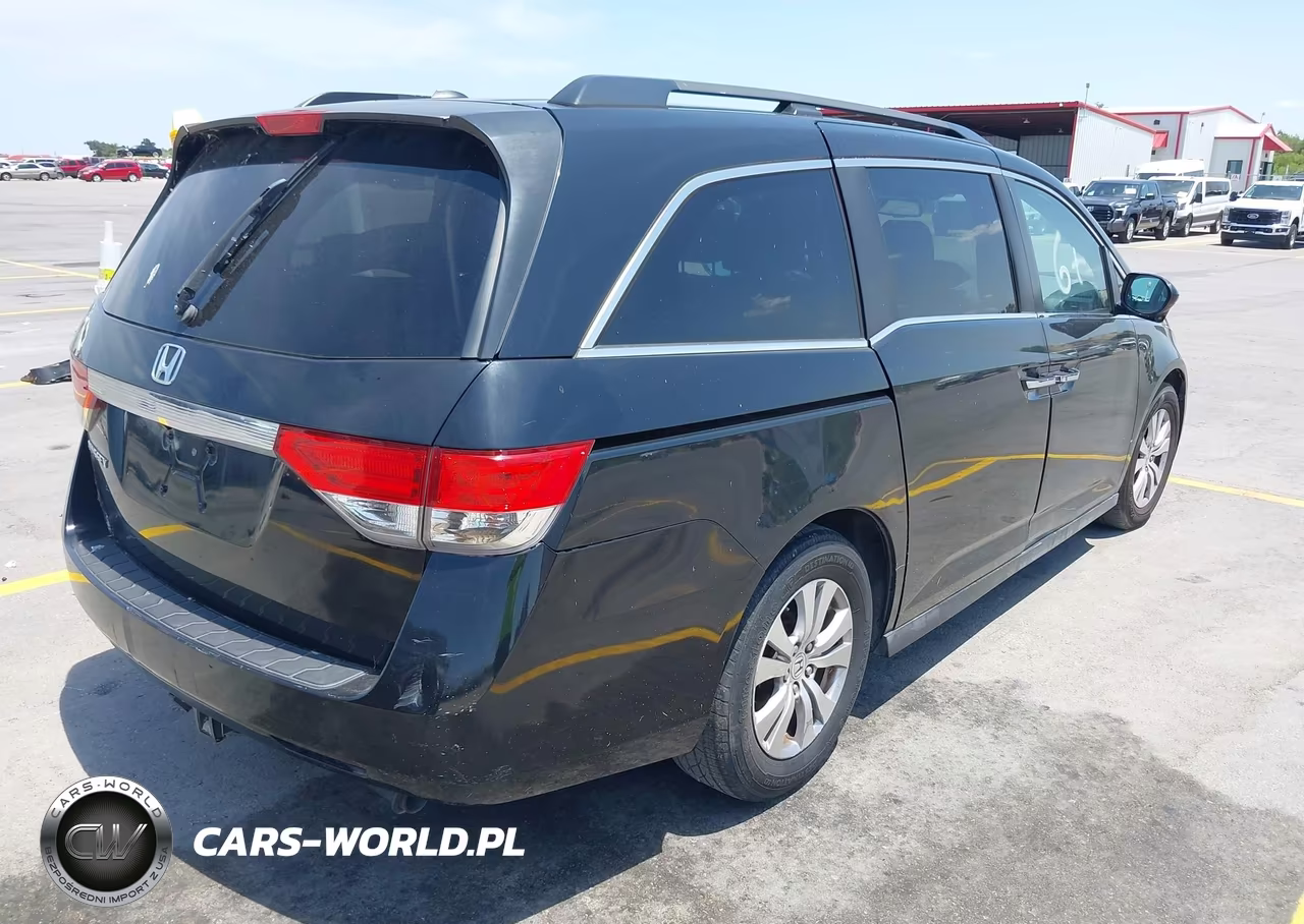 2014 Honda Odyssey Ex-L VIN:5FNRL5H63EB068452 - 4