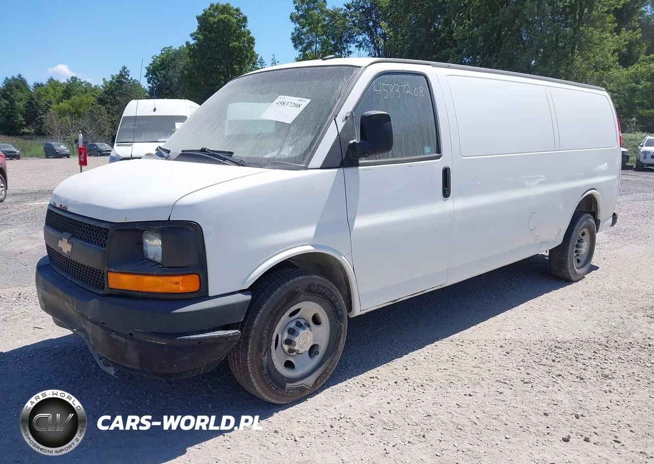 2015 Chevrolet Express 2500 Work Van VIN:1GCWGGFF5F1103363 - 2
