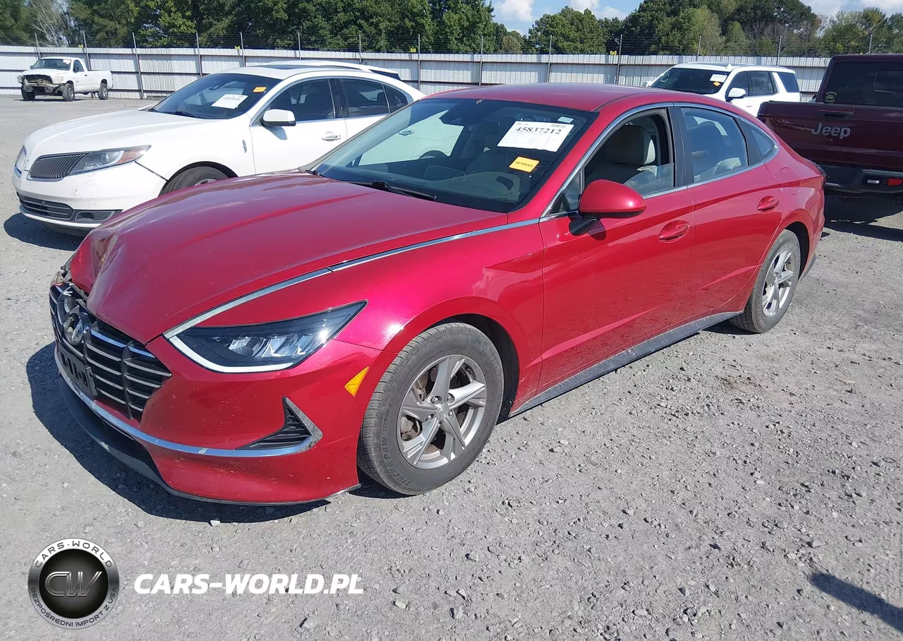 2021 Hyundai Sonata Se VIN:5NPEG4JA4MH126838 - 2