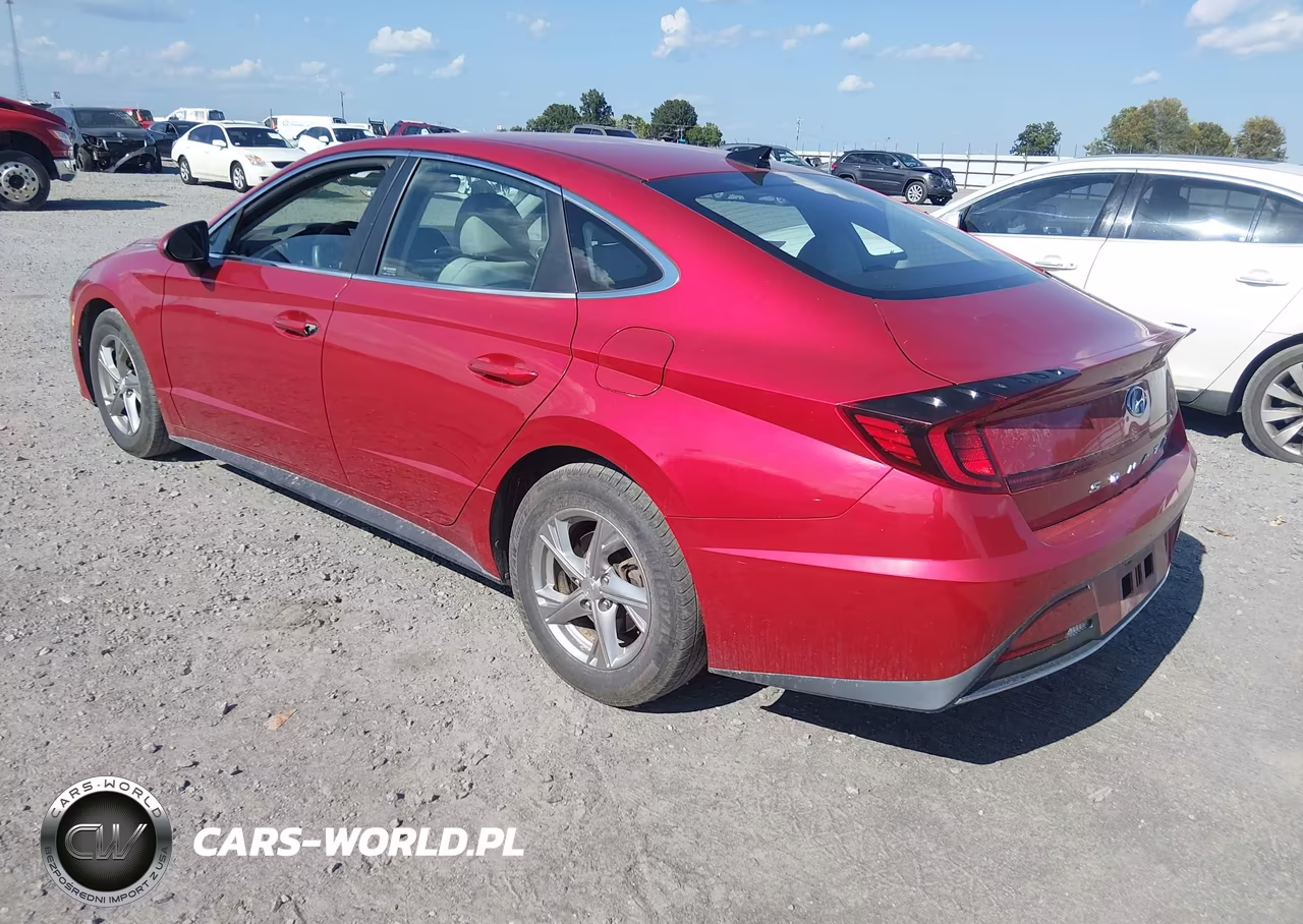 2021 Hyundai Sonata Se VIN:5NPEG4JA4MH126838 - 3