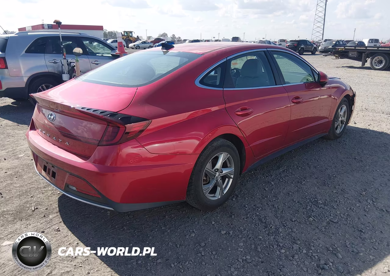 2021 Hyundai Sonata Se VIN:5NPEG4JA4MH126838 - 4