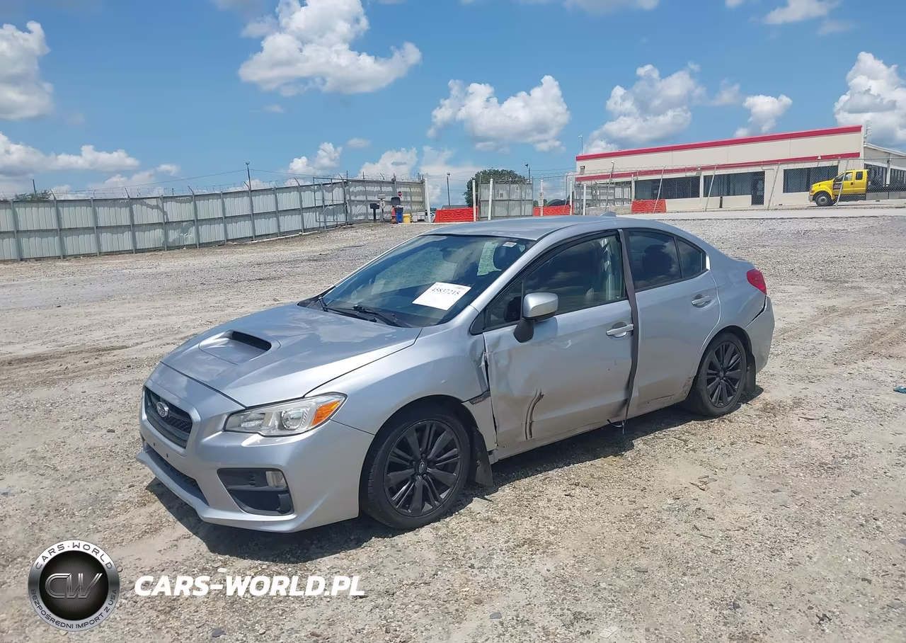 2015 Subaru Wrx VIN:JF1VA1A68F9804343 - 2