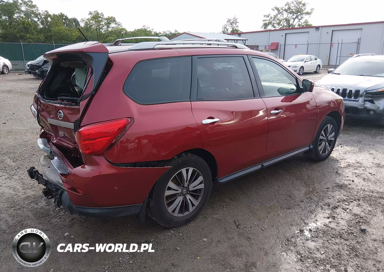2017 Nissan Pathfinder S-Sv-Sl-Platinum VIN:5N1DR2MM7HC676905 - 4