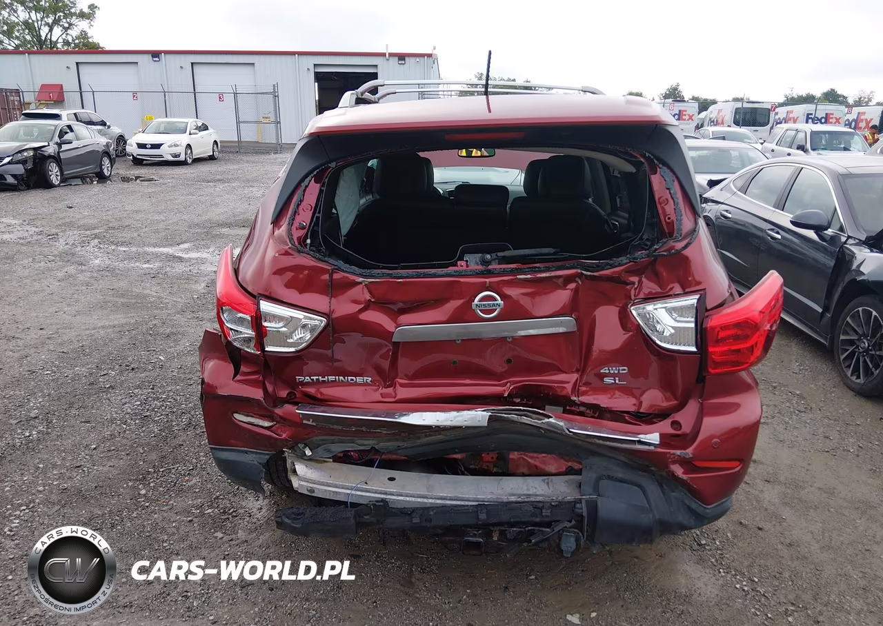 2017 Nissan Pathfinder S-Sv-Sl-Platinum VIN:5N1DR2MM7HC676905 - 6