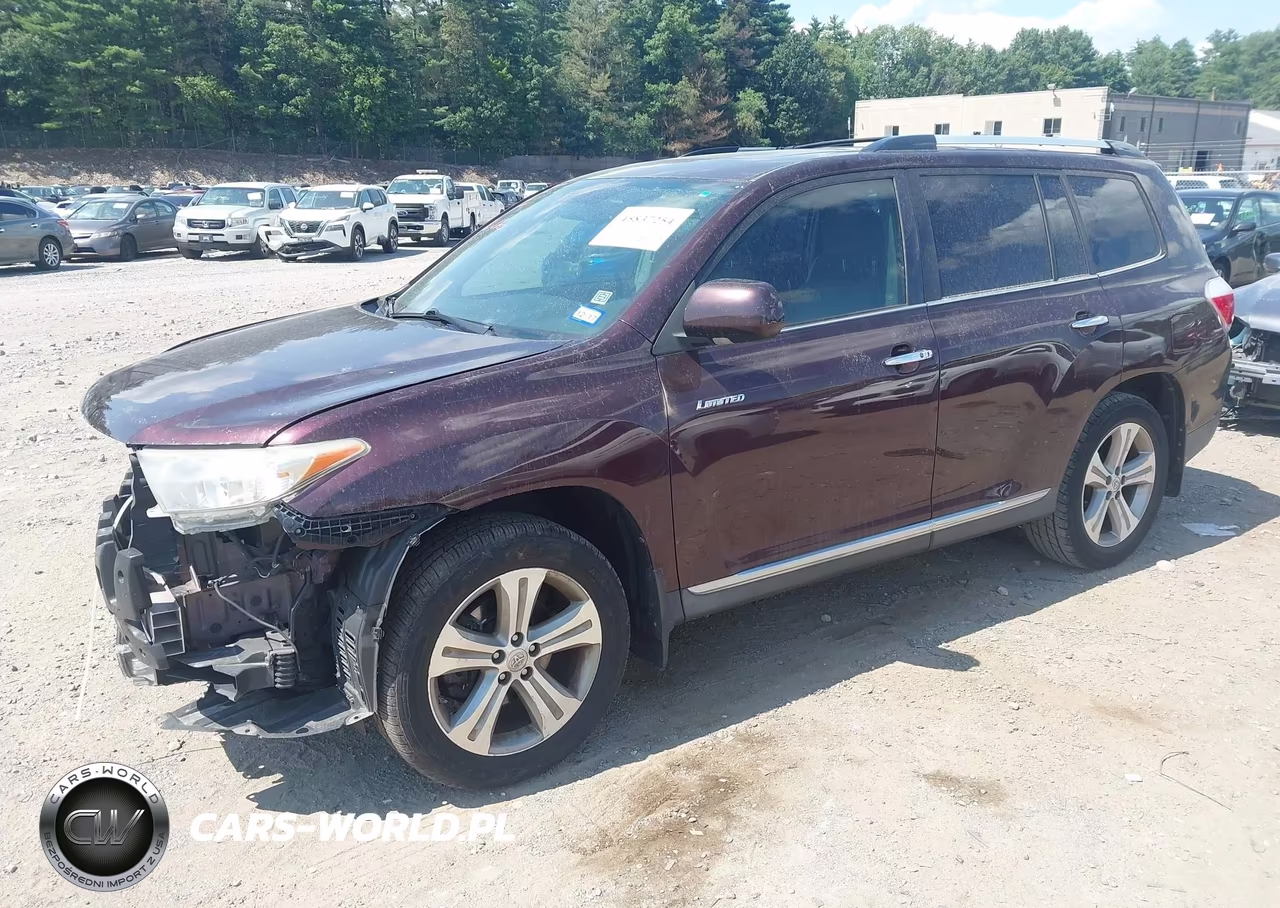 2012 Toyota Highlander Limited V6 VIN:5TDYK3EH7CS074787 - 2