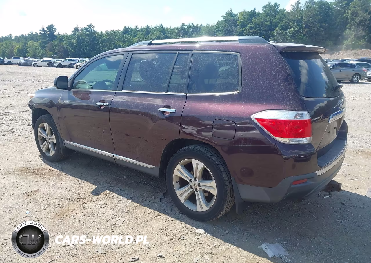 2012 Toyota Highlander Limited V6 VIN:5TDYK3EH7CS074787 - 3