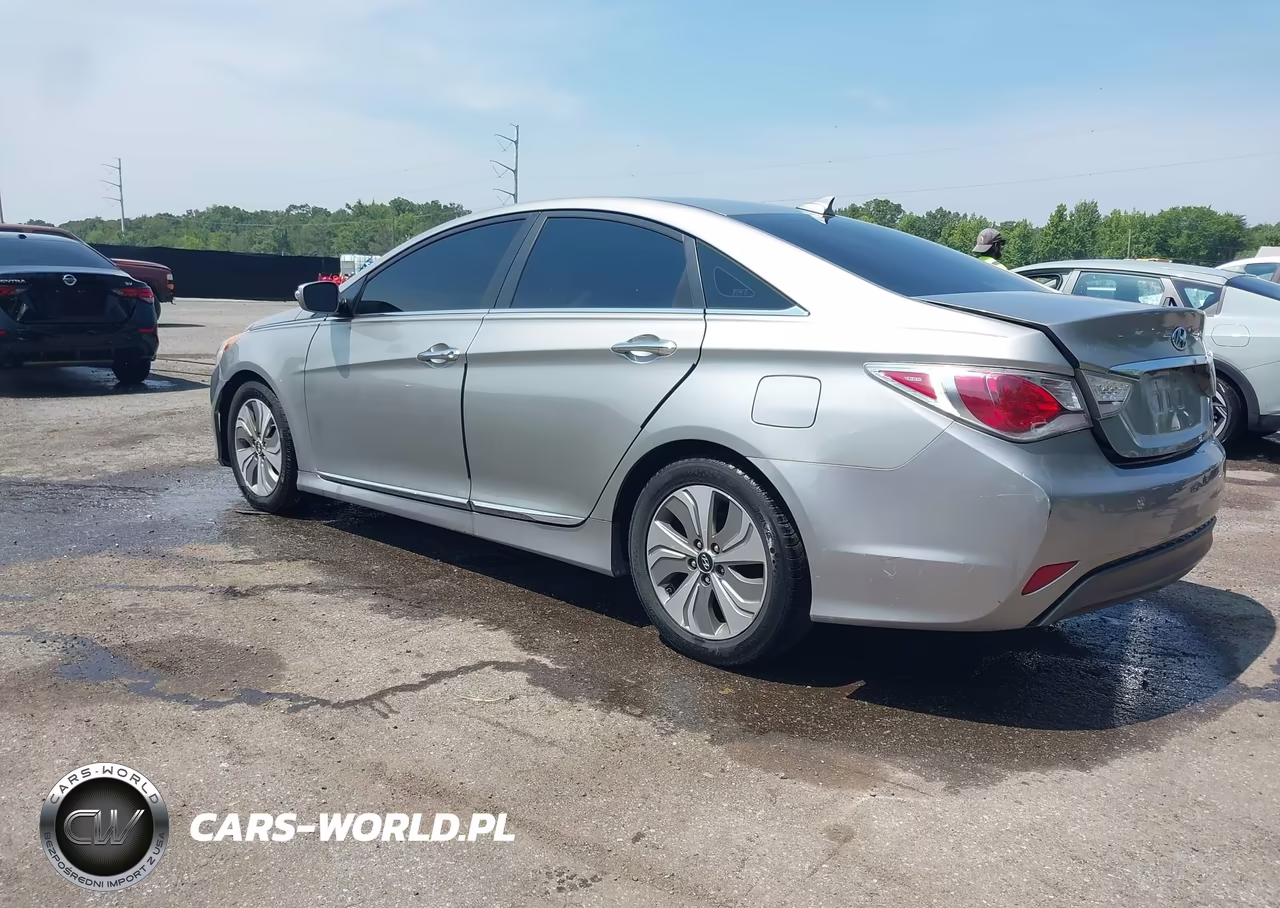 2013 Hyundai Sonata Hybrid Limited VIN:KMHEC4A4XDA084541 - 3