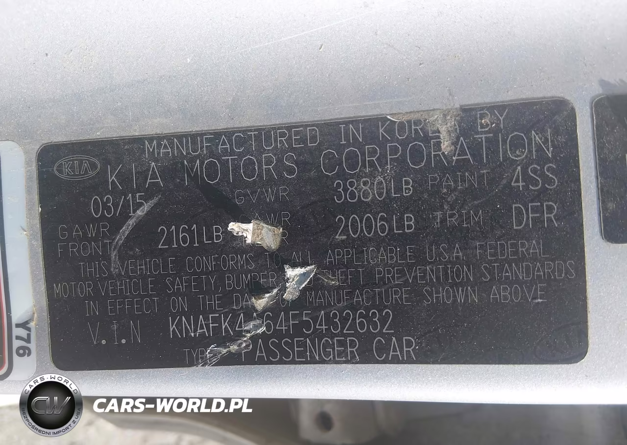 2015 Kia Forte Lx VIN:KNAFK4A64F5432632 - 9