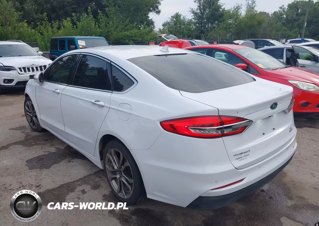 2019 Ford Fusion Sel VIN:3FA6P0CD4KR138833 - 3