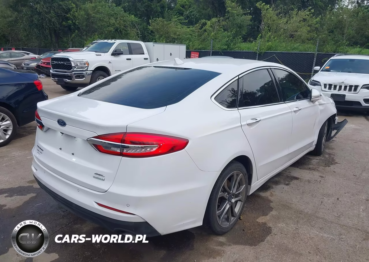 2019 Ford Fusion Sel VIN:3FA6P0CD4KR138833 - 4