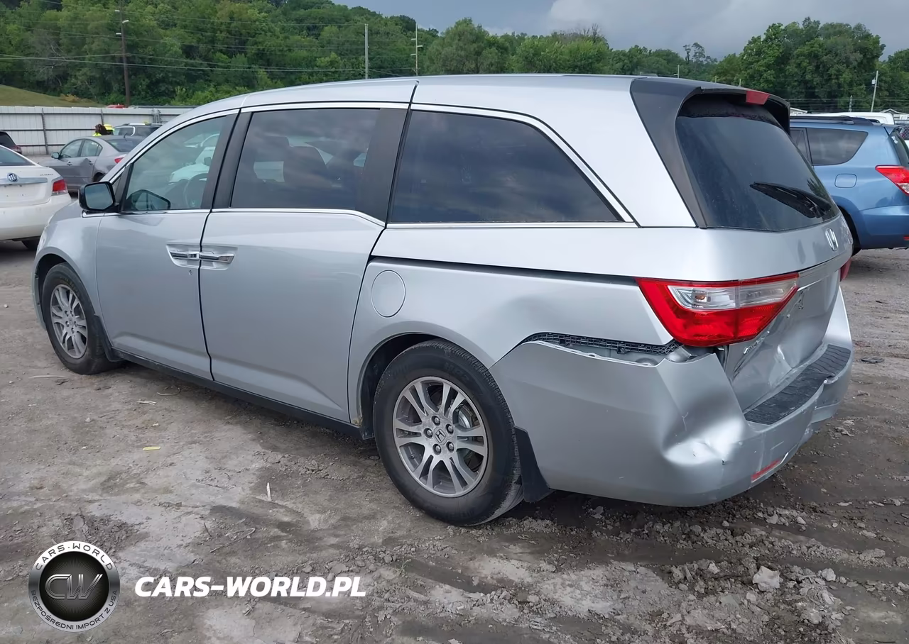2012 Honda Odyssey Ex-L VIN:5FNRL5H63CB082283 - 3