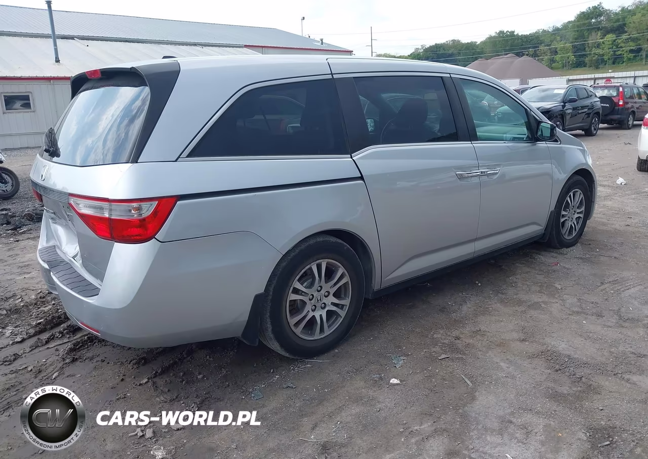 2012 Honda Odyssey Ex-L VIN:5FNRL5H63CB082283 - 4