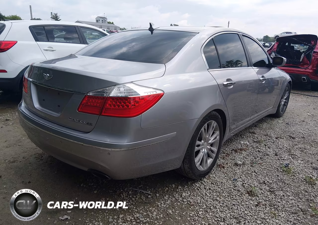 2009 Hyundai Genesis 4.6 VIN:KMHGC46F99U058750 - 4