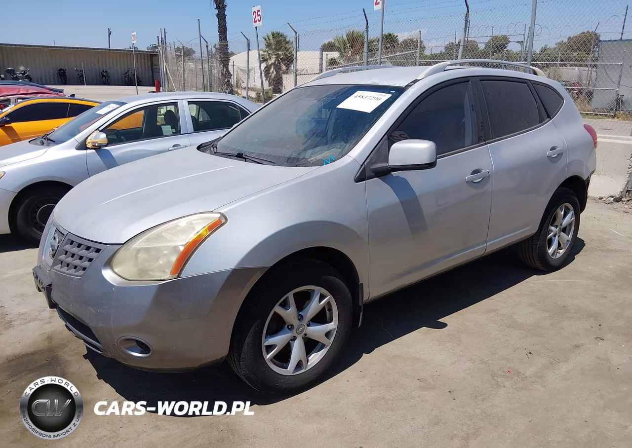 2008 Nissan Rogue Sl VIN:JN8AS58T18W016036 - 2