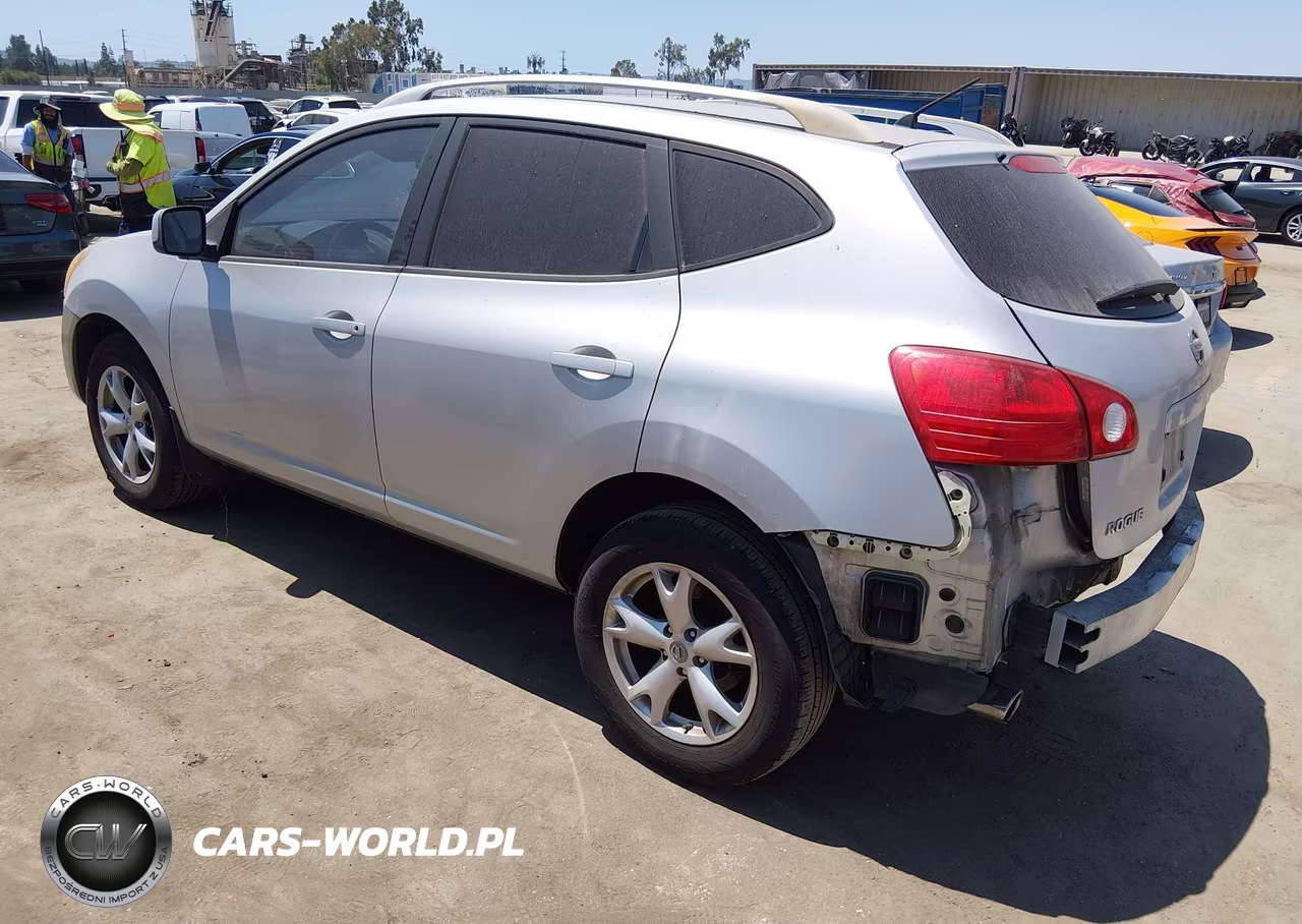 2008 Nissan Rogue Sl VIN:JN8AS58T18W016036 - 3