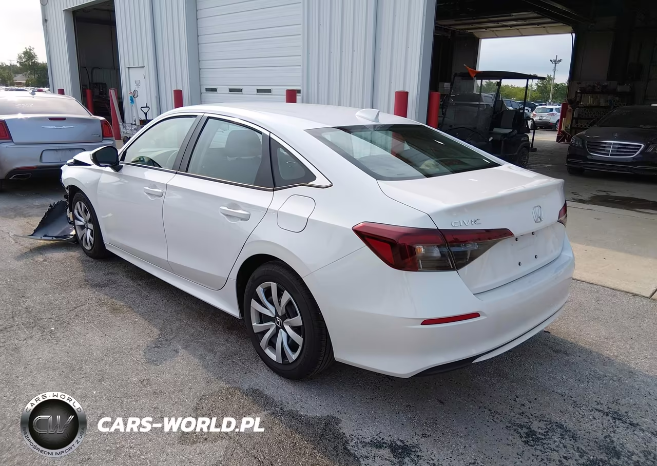 2026 Honda Civic Lx VIN:2HGFE2F28TH551066 - 3
