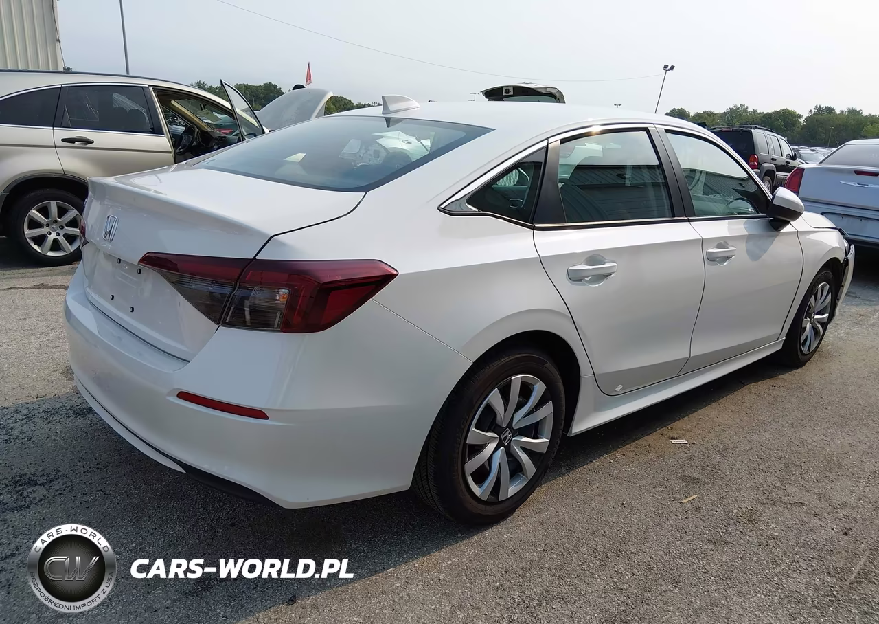 2026 Honda Civic Lx VIN:2HGFE2F28TH551066 - 4