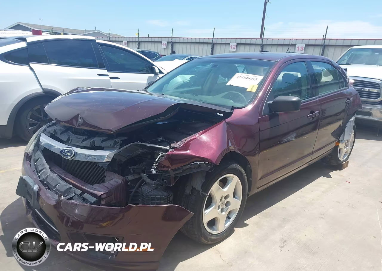2012 Ford Fusion S VIN:3FAHP0GA1CR237393 - 2