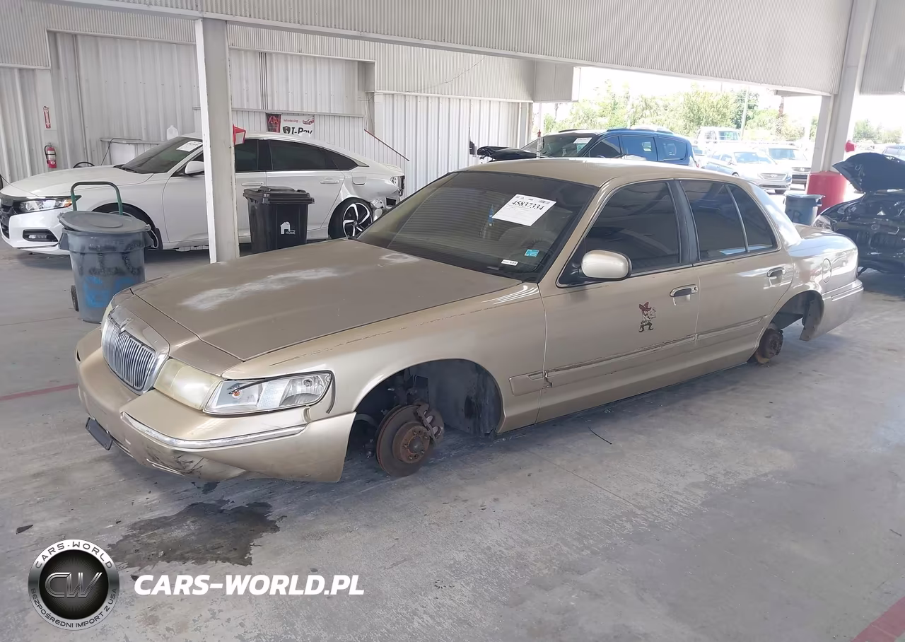 2000 Mercury Grand Marquis Gs VIN:2MEFM74W5YX644966 - 2