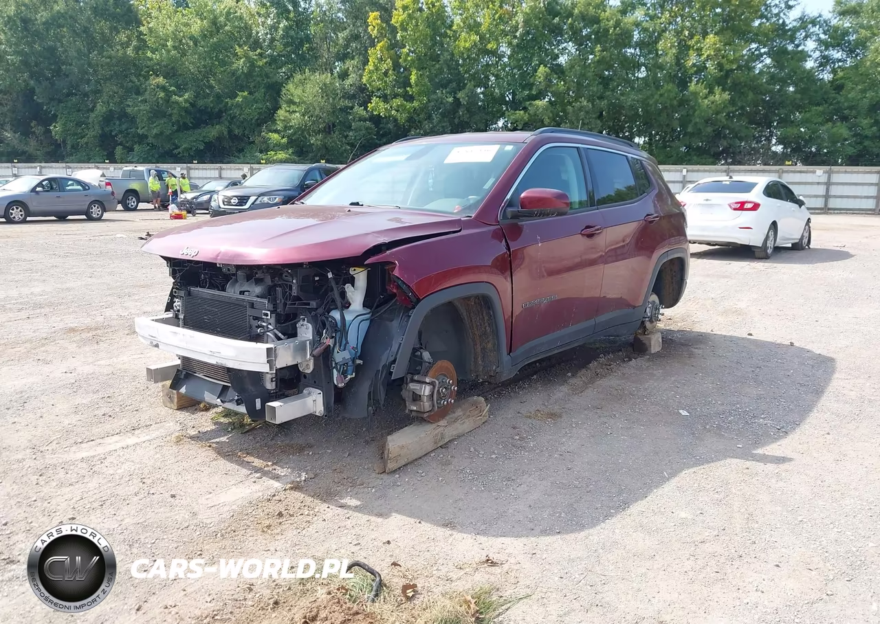 2021 Jeep Compass Latitude 4X4 VIN:3C4NJDBB9MT579278 - 2