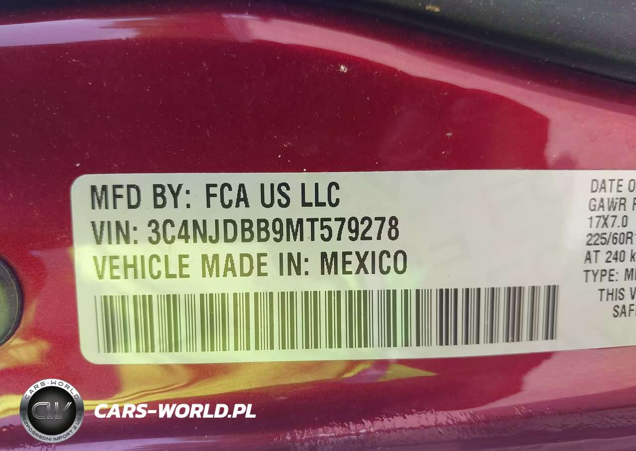2021 Jeep Compass Latitude 4X4 VIN:3C4NJDBB9MT579278 - 9