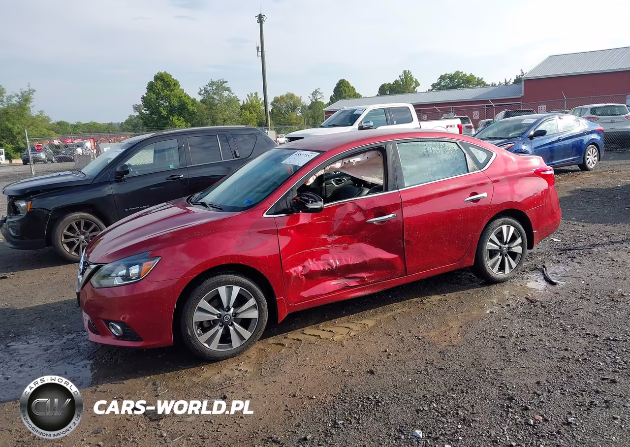 2016 Nissan Sentra Sl VIN:3N1AB7AP2GY318160 - 2