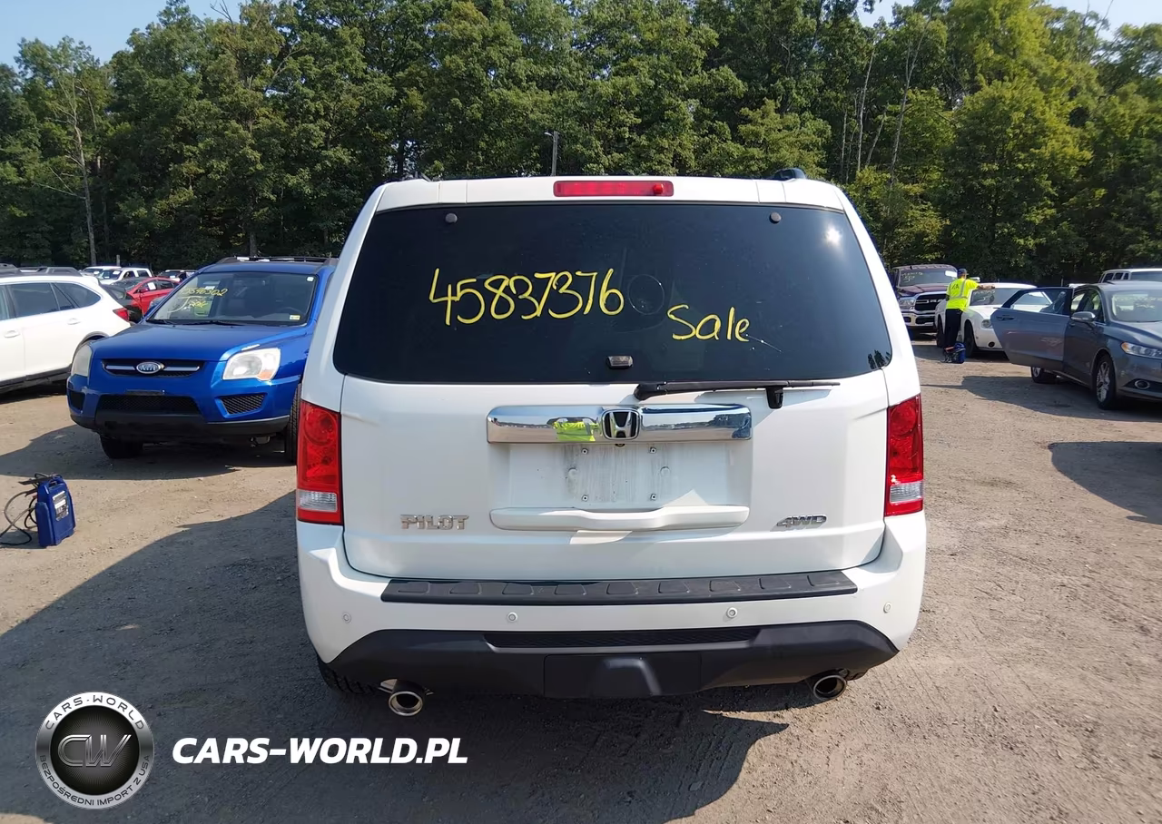 2012 Honda Pilot Touring VIN:5FNYF4H98CB037931 - 16