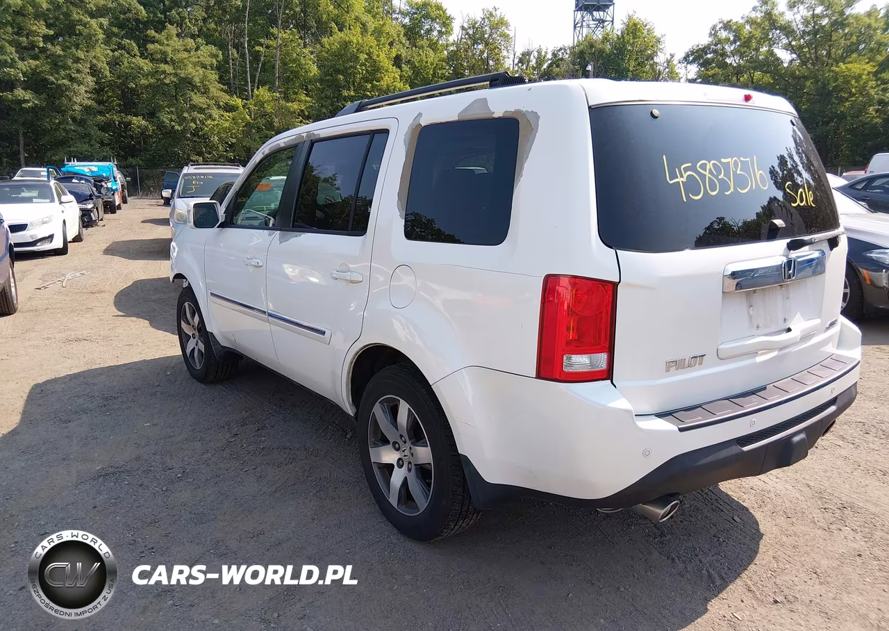 2012 Honda Pilot Touring VIN:5FNYF4H98CB037931 - 3