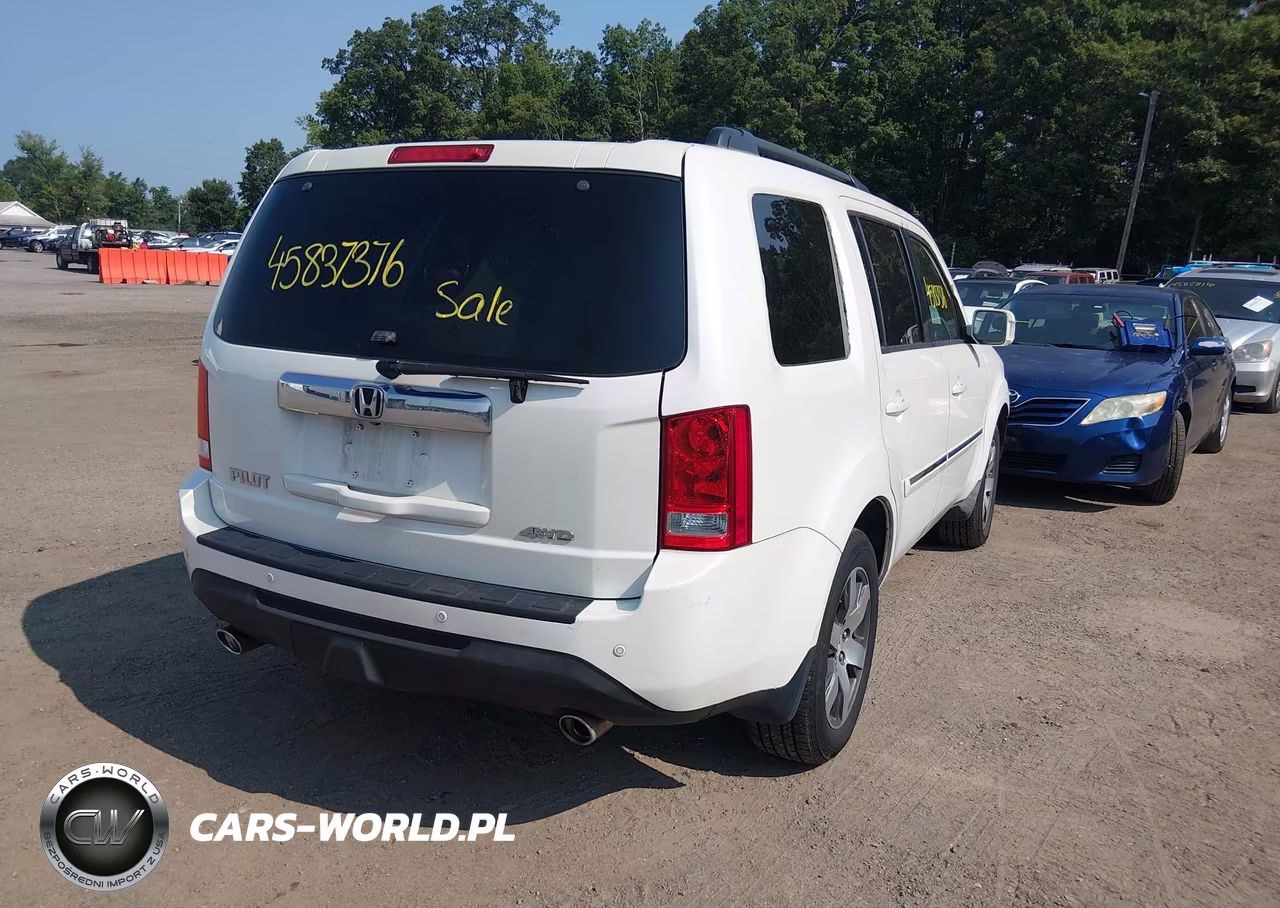 2012 Honda Pilot Touring VIN:5FNYF4H98CB037931 - 4