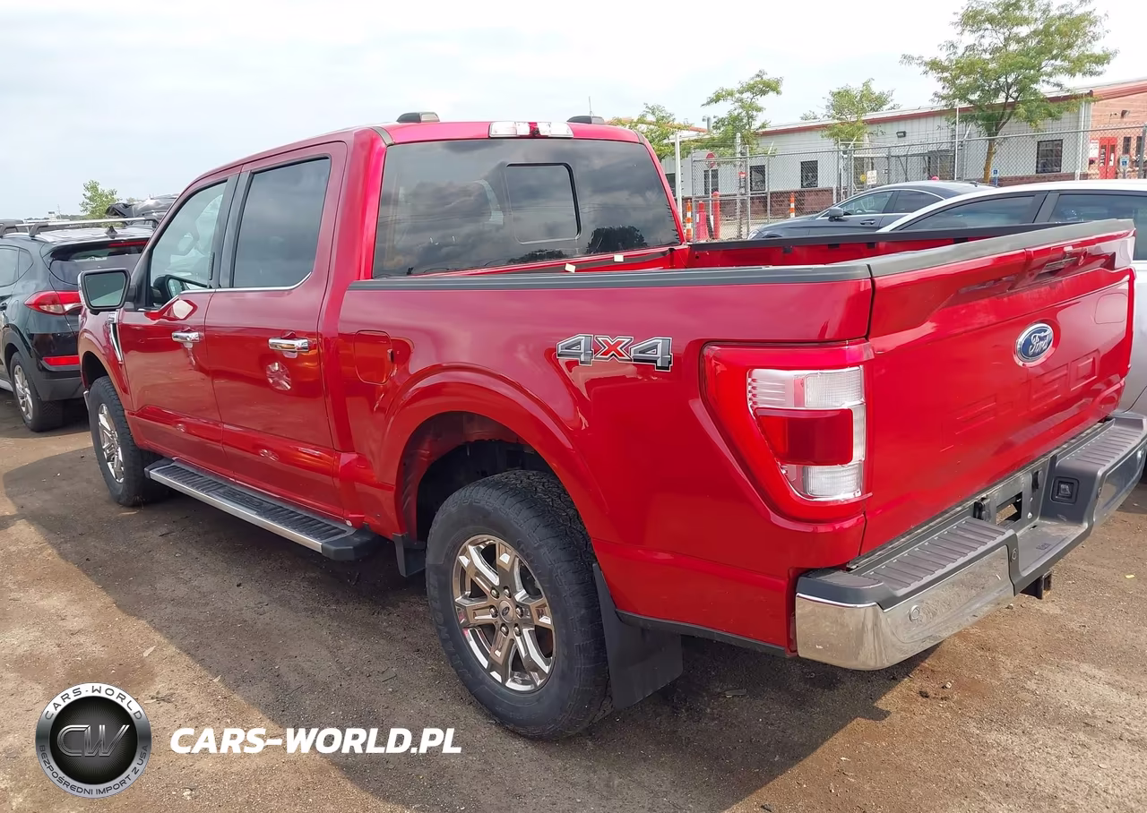 2022 Ford F-150 Lariat VIN:1FTFW1E58NFA25865 - 3