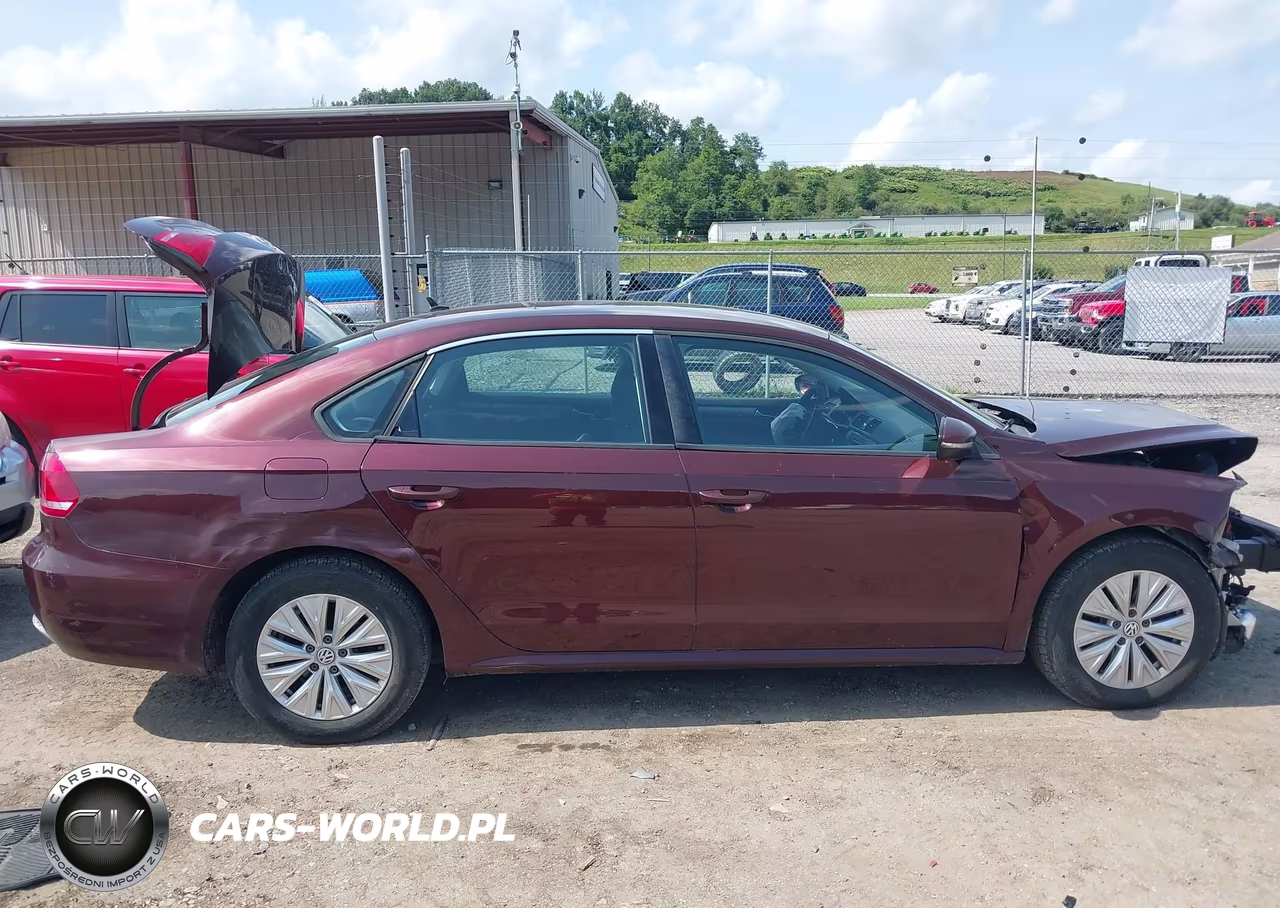 2012 Volkswagen Passat 2.5L S VIN:1VWAP7A39CC070257 - 14