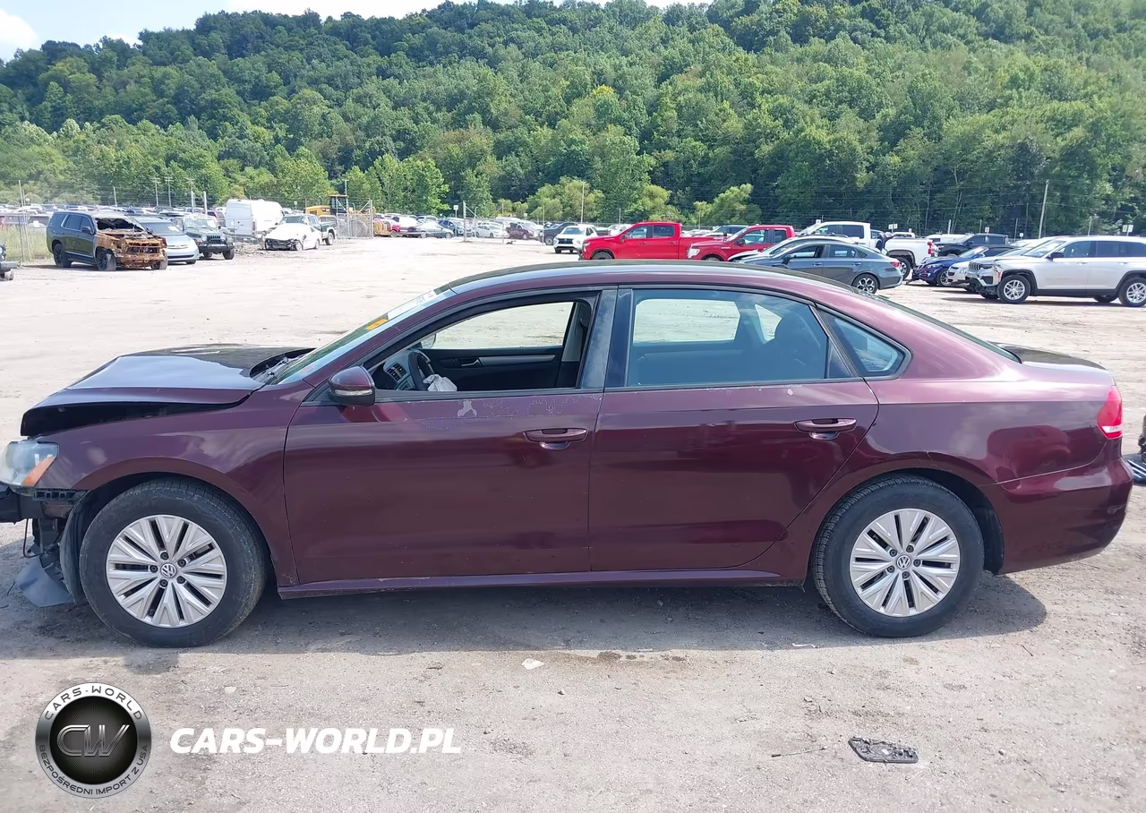 2012 Volkswagen Passat 2.5L S VIN:1VWAP7A39CC070257 - 15