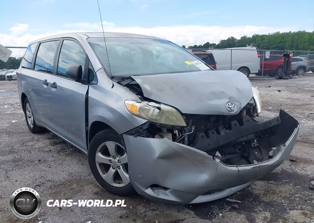 2012 Toyota Sienna Base V6 7 Passenger VIN:5TDZK3DC1CS181344 - 6