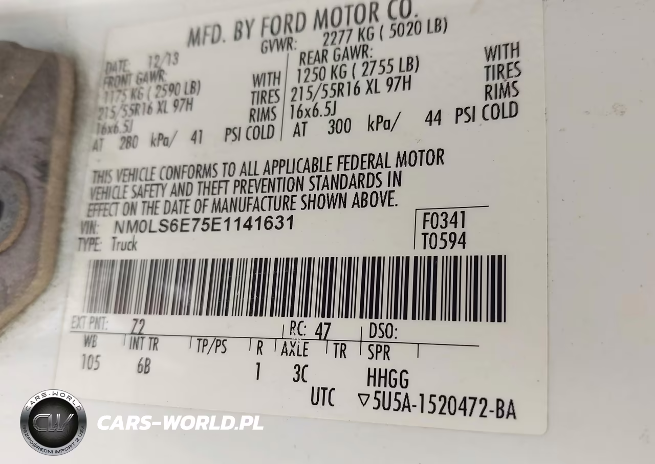 2014 Ford Transit Connect Xl VIN:NM0LS6E75E1141631 - 9