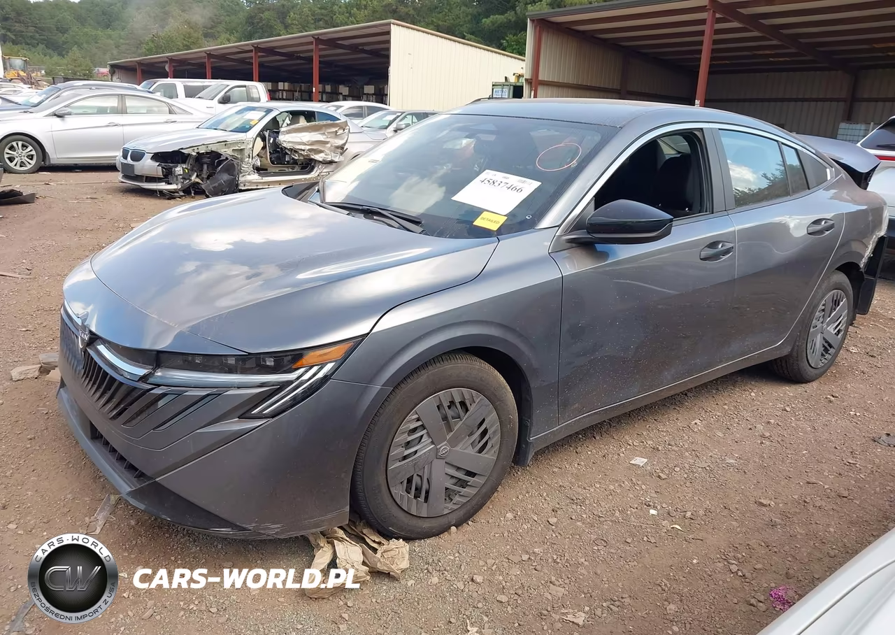 2026 Nissan Sentra S VIN:3N1AB9BV9TY261099 - 2