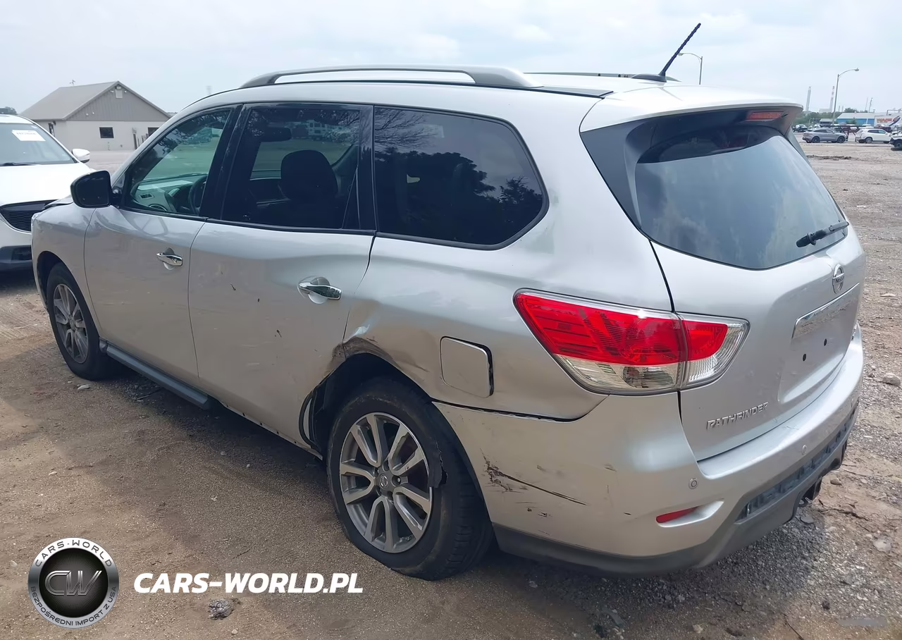 2015 Nissan Pathfinder Platinum-S-Sl-Sv VIN:5N1AR2MM3FC625398 - 3