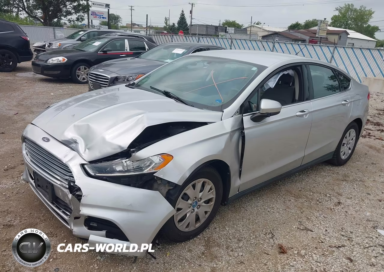 2013 Ford Fusion S VIN:3FA6P0G70DR206990 - 2
