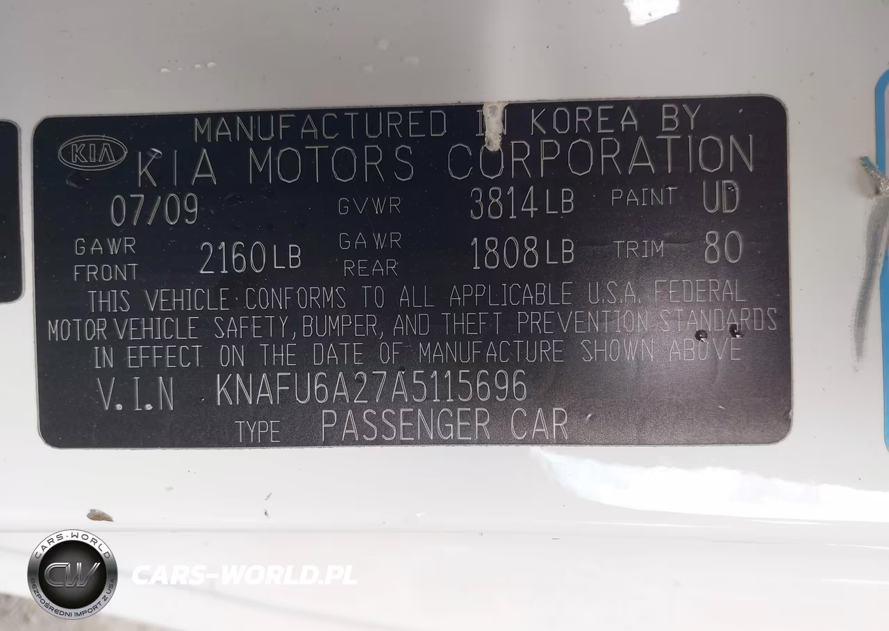 2010 Kia Forte Koup Ex VIN:KNAFU6A27A5115696 - 9
