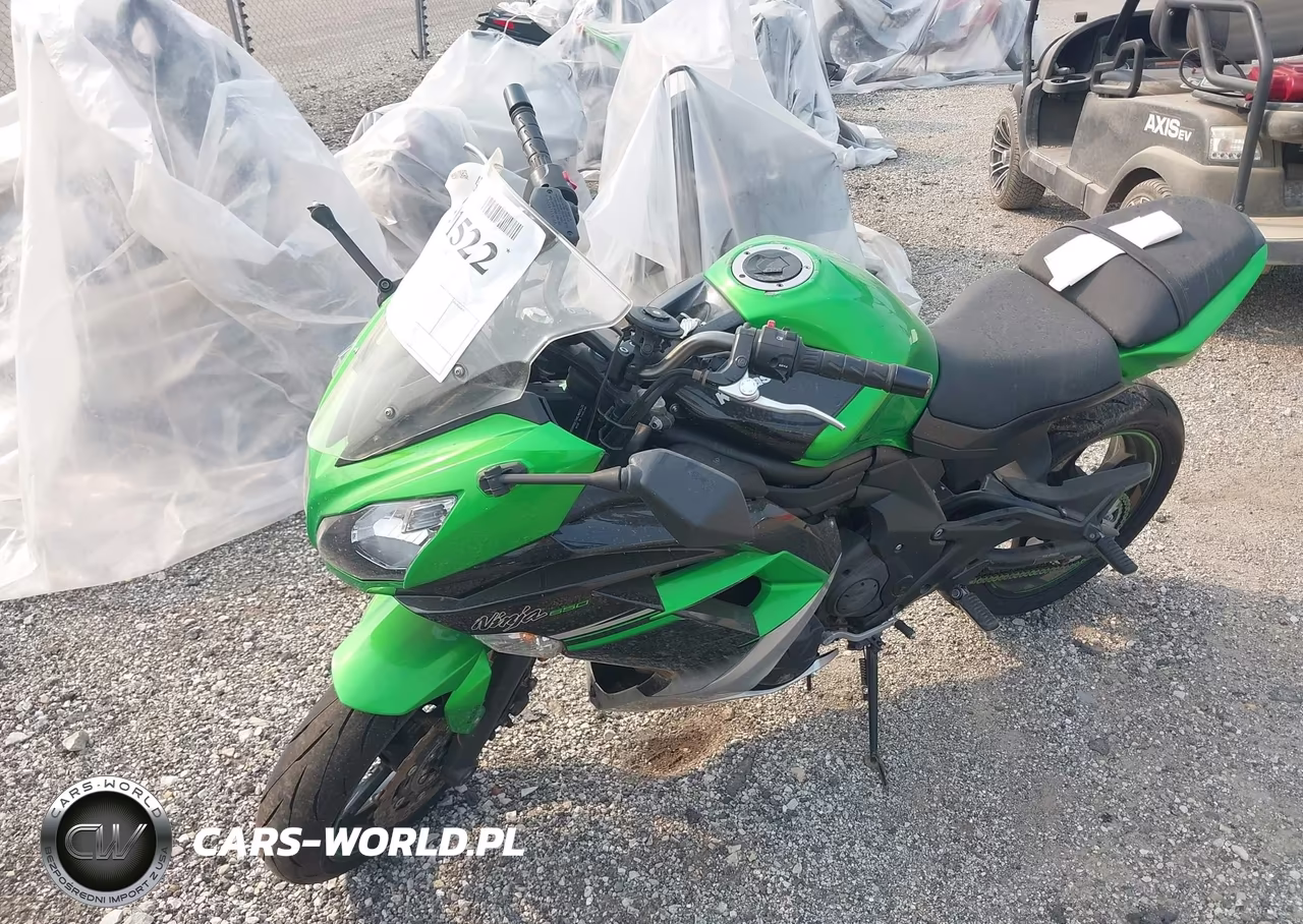 2016 Kawasaki Ex650 F VIN:JKAEXEF19GDA26482 - 2
