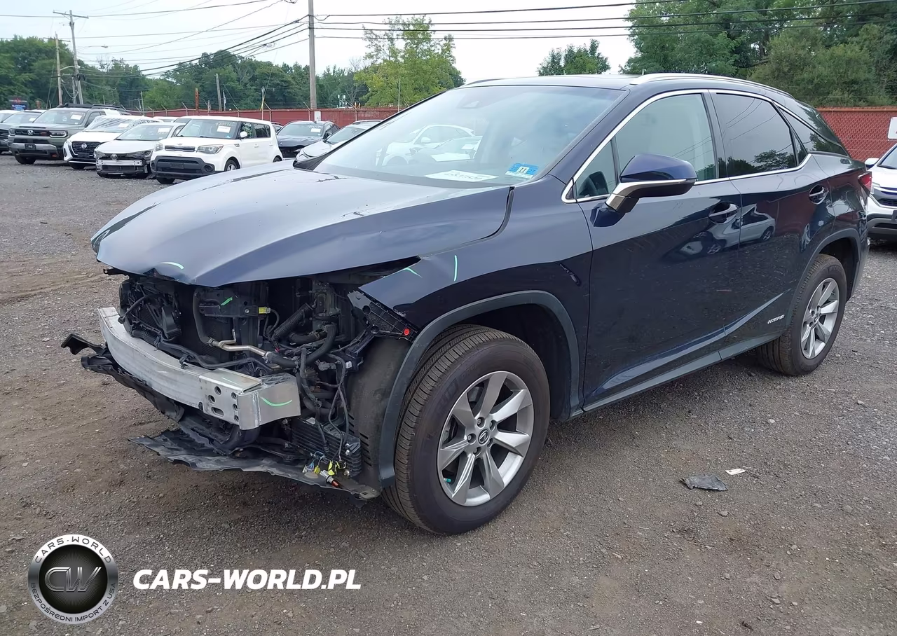 2018 Lexus Rx 450H VIN:2T2BGMCA1JC025637 - 2